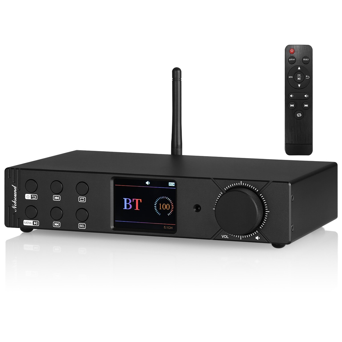 HiFi 5.1 Channel Bluetooth Amplifier COAX/OPT Converter DAC USB