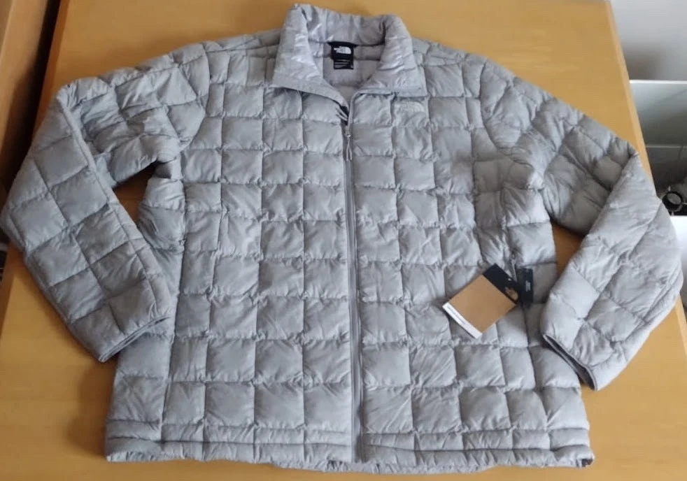 NWT The North Face Thermoball Eco Jacket Meld Grey Mens Sz XL Retail $230