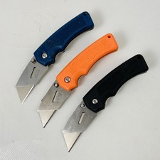 🌟Gerber Edge EAB Cuchillo Utilitario de Bolsillo Plegable EDC Hoja de Afeitar Extraíble ¡BONITO!
