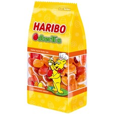 Haribo Osterlis Fruchtgummi Eier mit Schaumzucker 3fach sortiert 250g