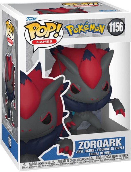 Gadget - Pokemon: Funko Pop! Games - Zoroark (Vinyl Figure 1156) -D- Funko-image