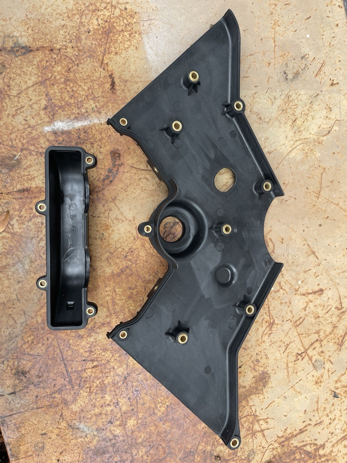 OEM Ferrari 348 Spider Timing Belt Cover.
