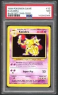 Pokemon Cards - PSA 7 Kadabra 32/102 - Base Set 1999-2000 4th Print UK