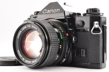 Mint Canon A-1 SLR 35mm Film Camera Body w/ New FD 50mm f/1.4 Lens from Japan
