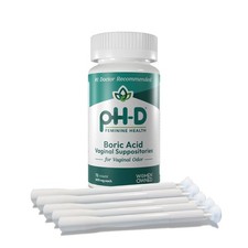 pH-D Feminine Health Boric Acid Starter Bundle 72 Vaginal Suppositories