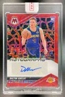2024-25 Panini Mosaic Dalton Knecht #RAM-KNE Choice Mosaic Rookie Auto Lakers