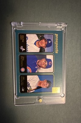 2001 Topps - Prospects Josh Hamilton, Corey Patterson, Chin-Feng Chen #362