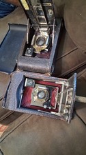 2 Beautiful Antique Kodak Eastman Folding Pocket Cameras No. 3 and No. 1a