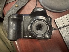 Samsung NX EK-GN120 20.3 MP Digital Camera - Black Kit w/ OIS ED 18-55mm Lens 