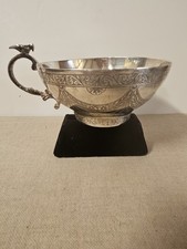 Armenian Ottoman  Silver Aspersorium  Baptismal  Cup, Hallmarked