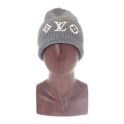 LOUIS VUITTON Beanie - LV Headline Knit Hat Monogram Wool