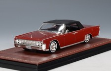 1964 Lincoln Continental Convertible Closed Roof Regal Fiesta Red In 143 Scale