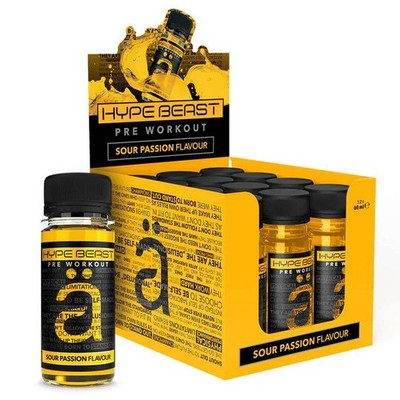 näno supps Hype Beast Pre-Workout Shots 12x60ml (720ml)  (34,71 /L)