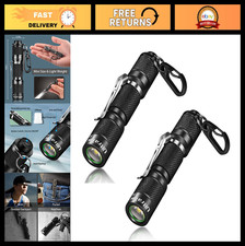 Mini LED Keychain Flashlight 180lm Waterproof AAA - EDC, Camping, Hiking, Emerge