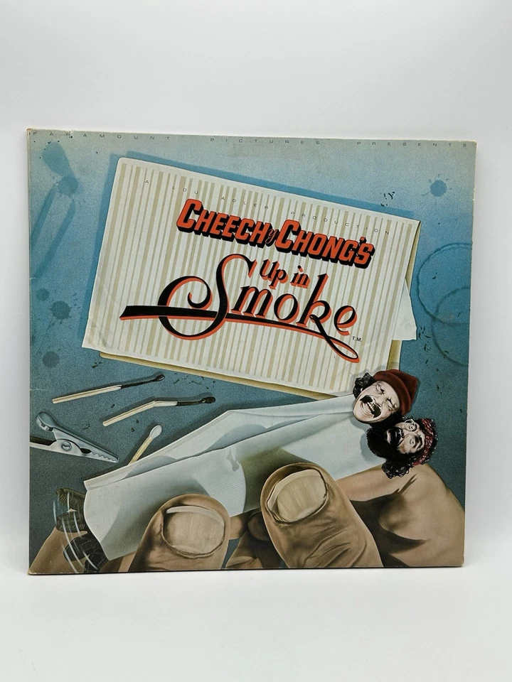 Lot 3 CHEECH & CHONG Vinyl Record Album Up In Smoke Los Cochinos Alcoy Car - Image 2 of 4