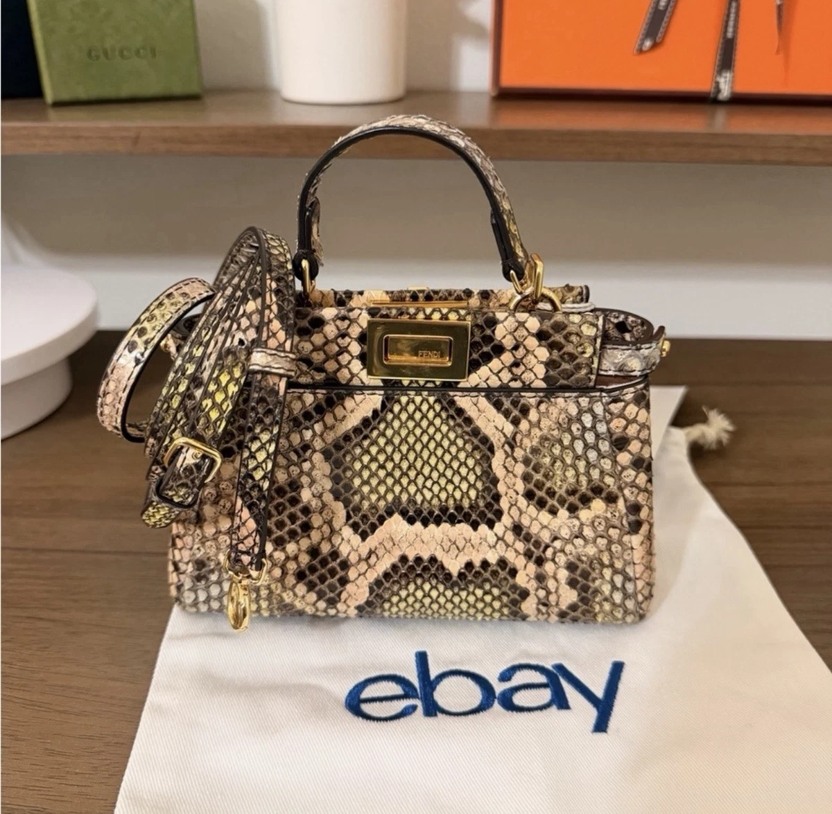 Fendi Peekaboo Shoulder Bags for Women for sale | eBay