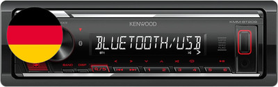 Kenwood KMM-BT209 Récepteur Multimédia De Voiture Noir 200 W Bluetooth