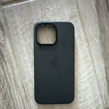 Apple Black Silicone MagSafe Case for iPhone 14 Pro Max
