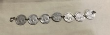 Buffalo Indian Head Nickel Coin Jewelry Bracelet Vintage Antique
