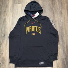 Sudadera con Capucha Nike Pittsburgh Pirates City Connect 2026 Auténtica Sobre el Campo Ajuste Térmico
