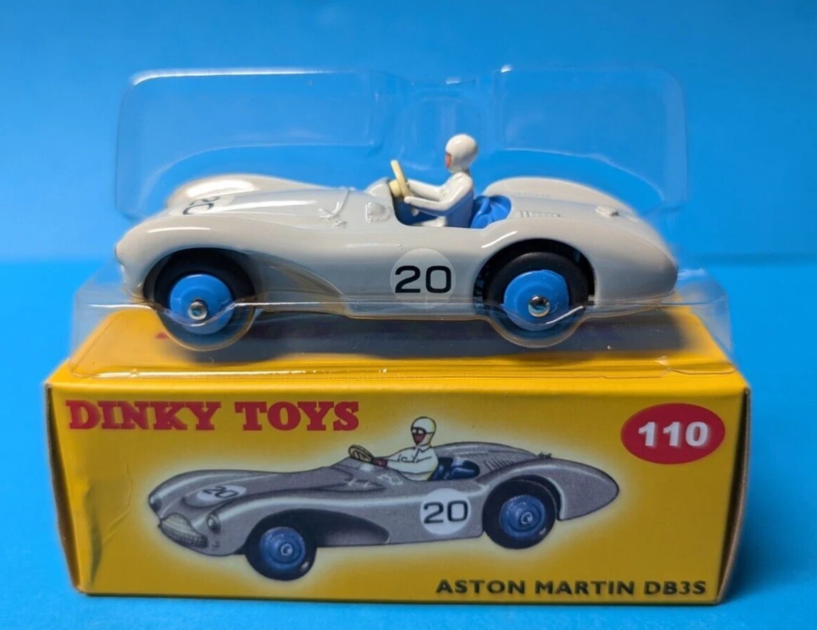 Dinky 110, Aston Martin DB3 Sports - Free Price Guide & Review