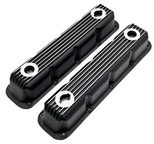 JEGS 501069 Finned Aluminum Valve Covers 1992-2003 Mopar Magnum 5.2L 318 5.9L 36