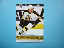 2006/07 UPPER DECK YOUNG GUNS HOCKEY CARD #204 PHIL KESSEL ROOKIE EX/NM SHARP!!. rookie card picture