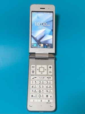 KYOCERA 902KC/903KC DIGNO KEITAI3 Android Flip Phone Silver