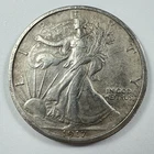 1917-P Walking Liberty Half Dollar 90% Silver 50c Philadelphia Walker US Coin