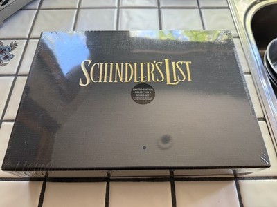 Schindler's List Collector's Box Set 1994 VHS, CD, Book, Booklet, Sealed