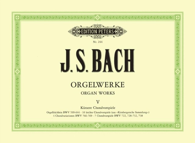 Complete Organ Works Vol. 5 (German) PAPERBACK - Image 3