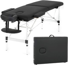 FDW 24in Wide Portable Aluminum Massage Lash Bed