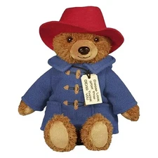 30CM Britain Paddington Bear Plush Doll Kawaii Stuffed Toy High-Quality Children