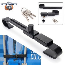 Steel Trailer Box Cargo Door Lock Shipping Container Lock Heavy Duty w/ 3 Keys