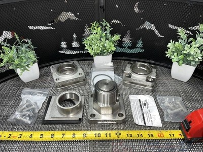 BULK LOT- MARSHALL EXCELSIOR MEC ME873S-24 SS FLANGE HIGH FLOW BACK CHECK VALVE