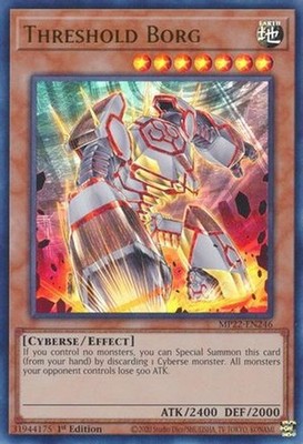 Yugioh - Threshold Borg (Ultra Rare) (1st Edition) - MP22-EN246 (P)