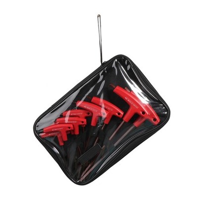 9x Useful T-Handle Allen Wrench Set Long Arm Allen for Key Set for Rapid Mainten