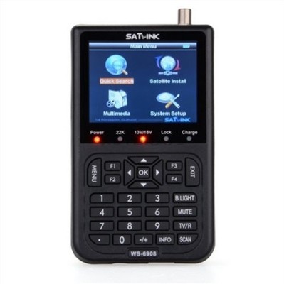Digital Lcd Data Satellite Signal Finder Dvb-S Satlink WS-6908SE ic