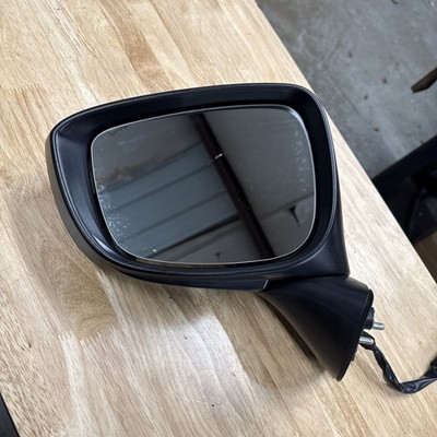 Mirror For 2016-2022 Mazda CX-3 Driver Side DAMAGED COVER WHITE