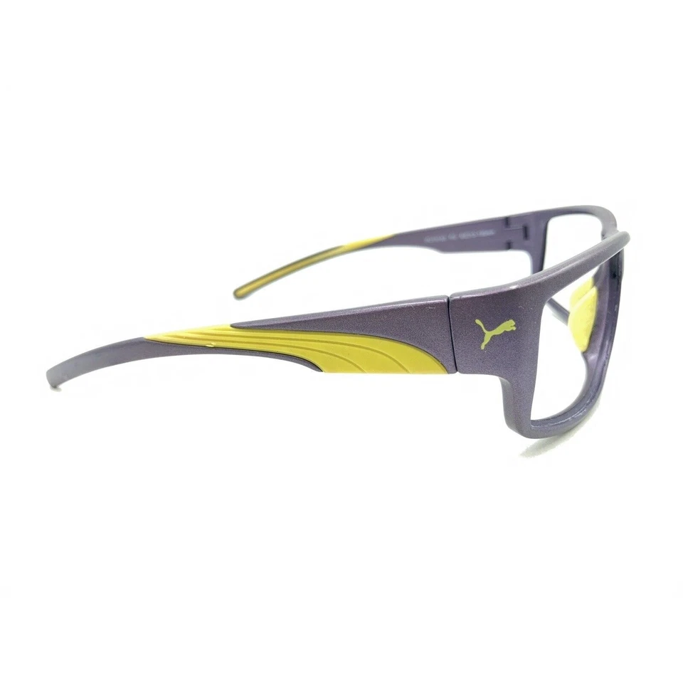 Gafas de sol Puma Flare PU15143 púrpura amarillo envolventes marcos 63-13 130 hombres mujeres Foto 4 de 4