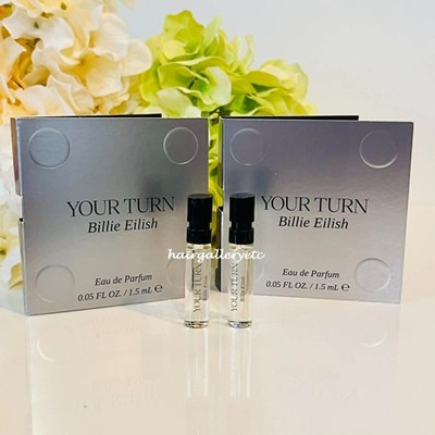 2 Billie Eilish Your Turn Eau de Parfum Perfume Sample 1.5 ml New
