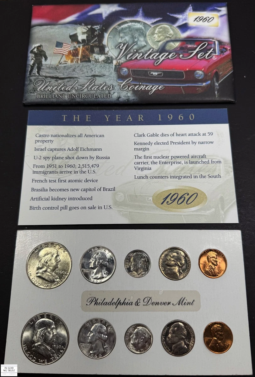 US Coin Mint Sets 1960 for sale | eBay