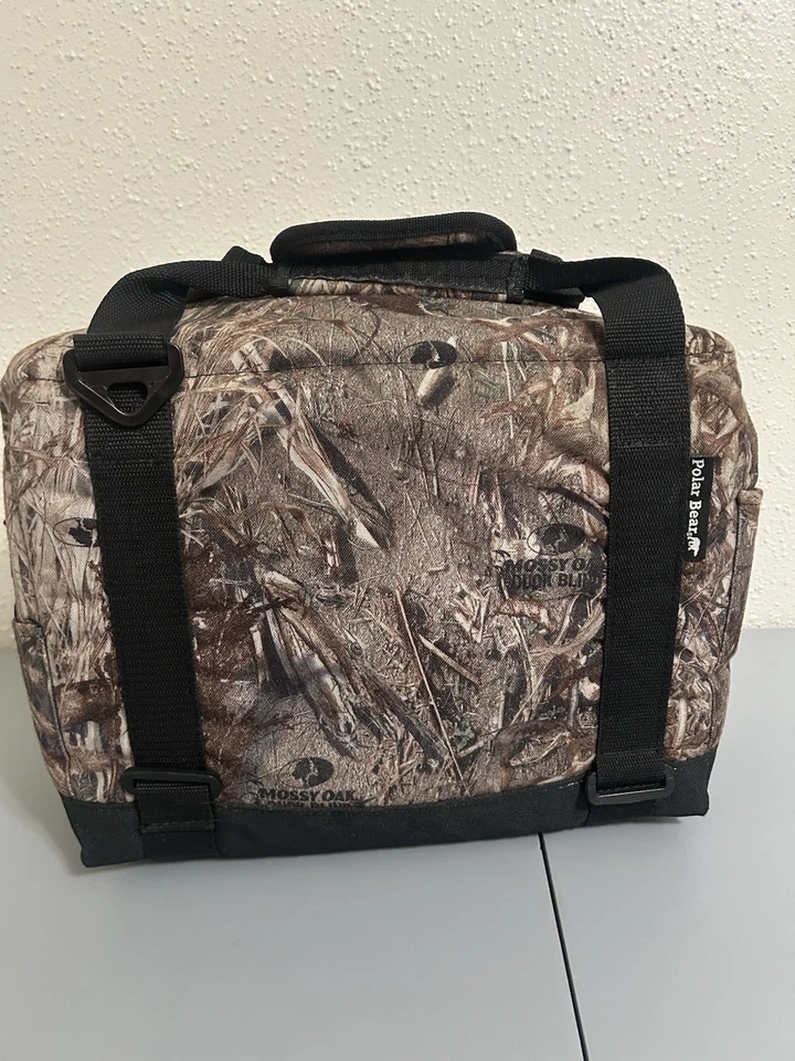 Oso polar, roble musgo camuflaje, enfriador, 12X 15x8 pato cino lodge logo Foto 4 de 4