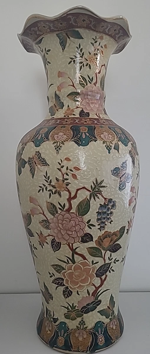 中国蝴蝶花瓶印第安纳收藏中国花瓶、罐子(1900-现在) | eBay