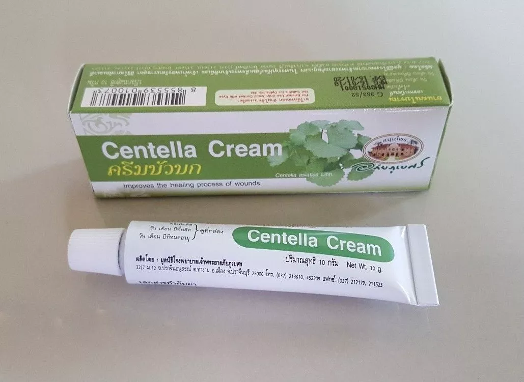 Centella Asiatica Cream Gotu Kola 10 g Heal Wound Burn Herbal