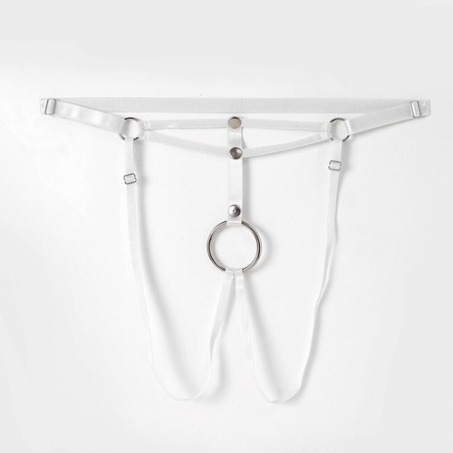 Slip intimo uomo classico senza cavallo perizoma lingerie uomo foro O ring - Foto 14 di 39