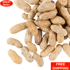 Hampton Farms Bulk Supply 25 lb. Gluten Free Roasted Salted In-Shell Peanuts