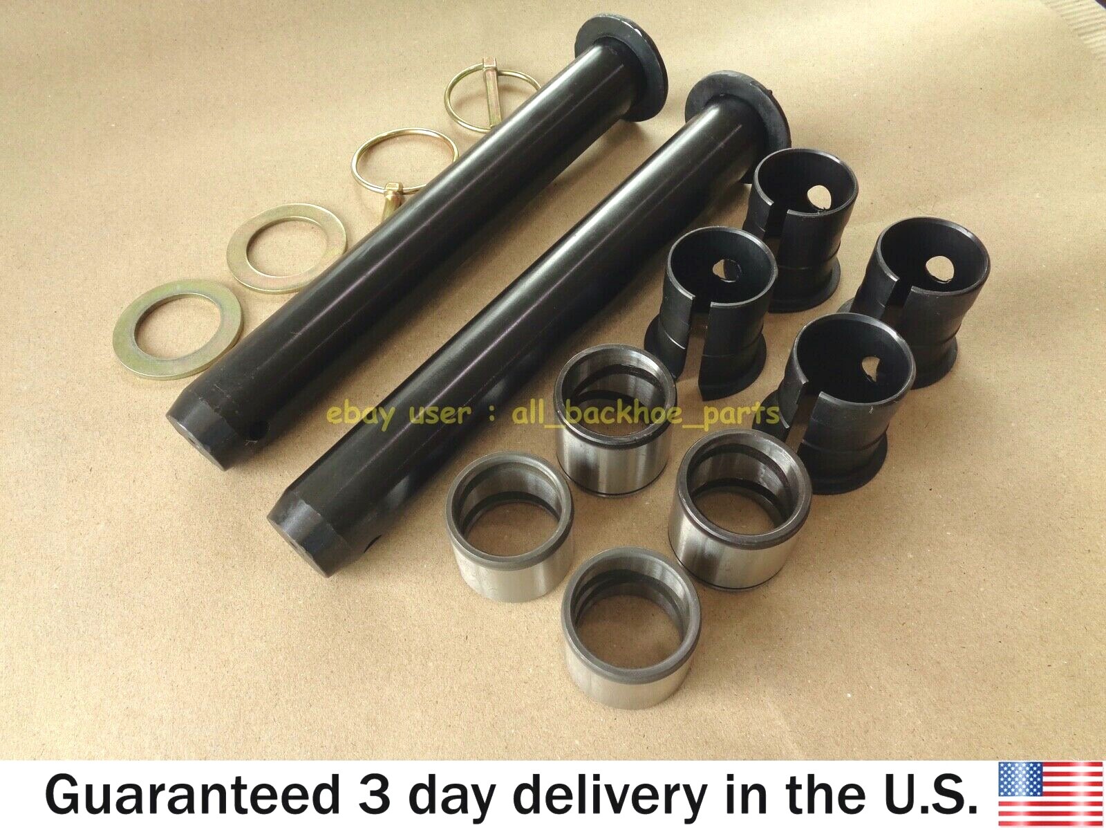 JCB BACKHOE - REPAIR KIT FOR REAR BUCKET W. BUCKET BUSH (809/00125 809/ ...