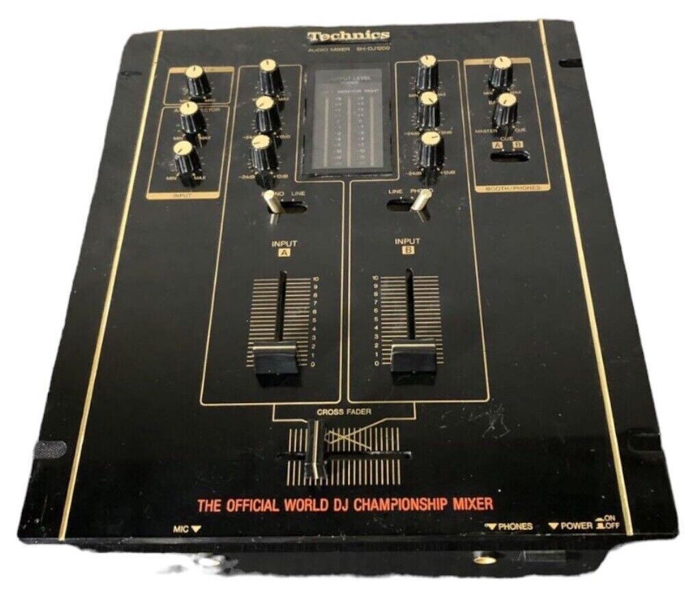 Technics SH-DJ1200 DJ Mixer Pro Music Equipment Very Good | eBay Technics SH-DJ1200 DJ Mixer Pro Music Equipment Very Good | eBay
