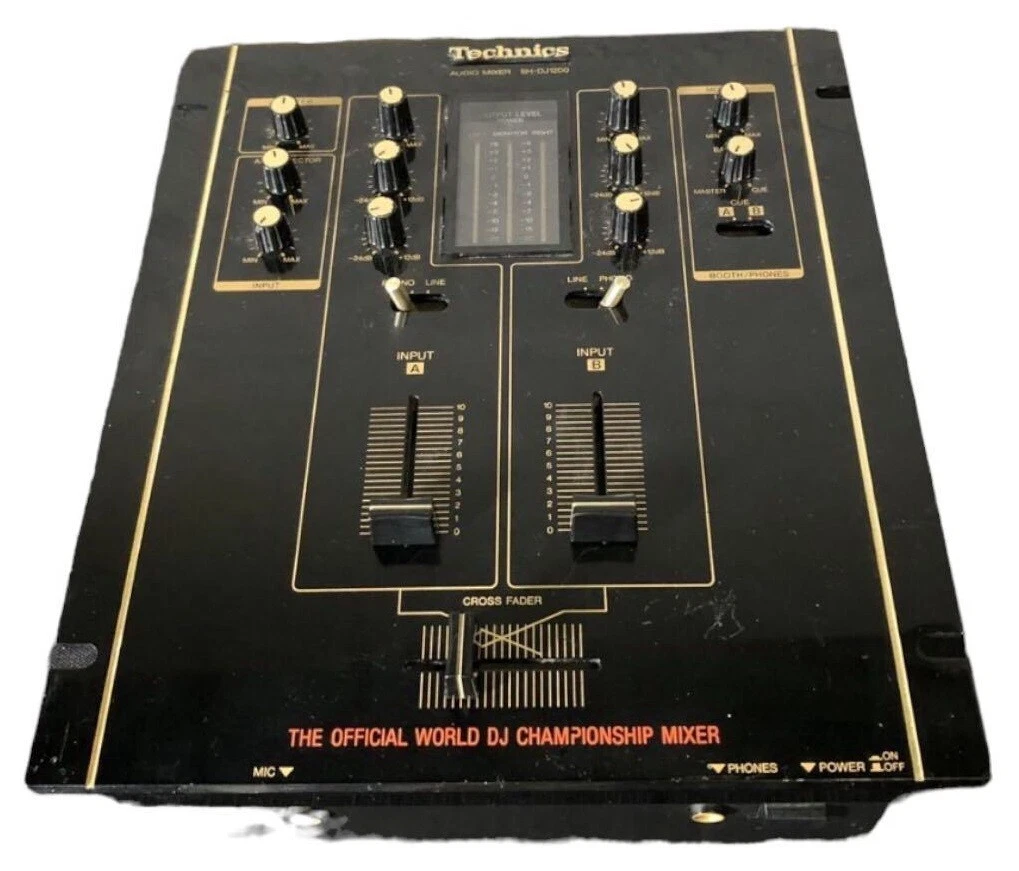Technics SH-DJ1200 DJ Mixer Pro Music Equipment Very Good